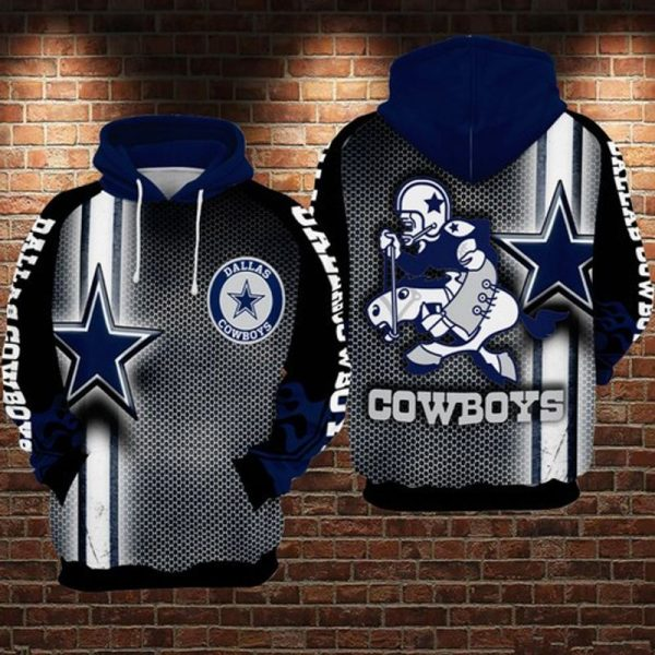 DALLAS COWBOYS 3D HOODIE ALDC27