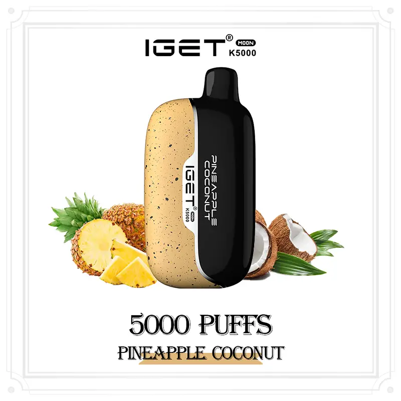 Pineapple Coconut – IGET Moon 5000 Puffs