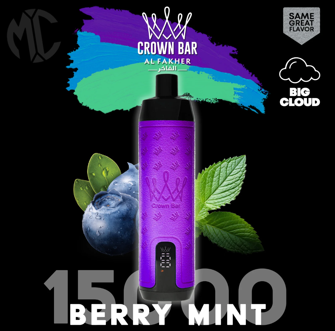 AL FAKHER 15000 Puffs-BERRY MINT