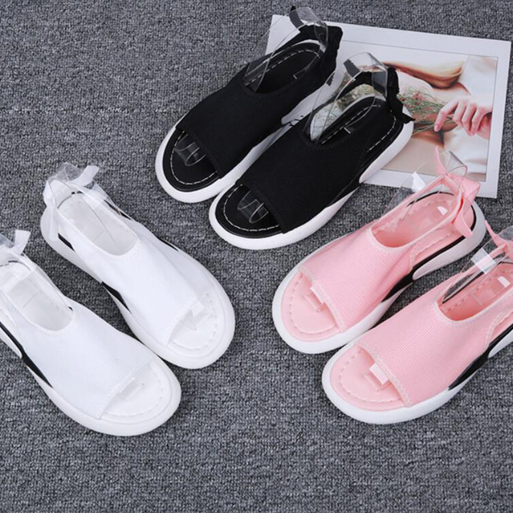 Castillotigo™ Nuevas sandalias de lazo de color sólido de verano