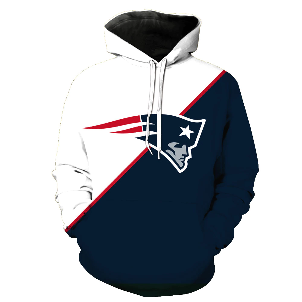 PATRIOTS 3D HOODIE 2542