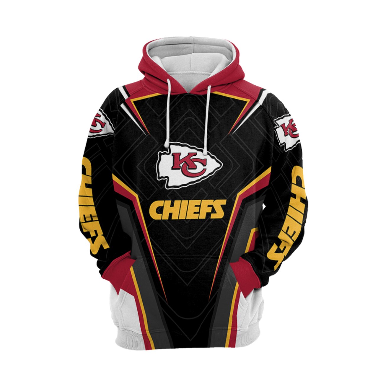 KANSAS CITY CHIEFS 3D HOODIE KKCC021