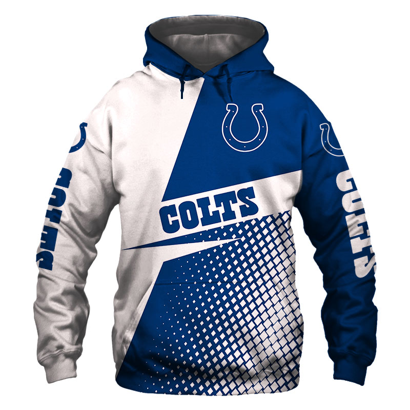 INDIANAPOLIS COLTS 3D HOODIE IICC006