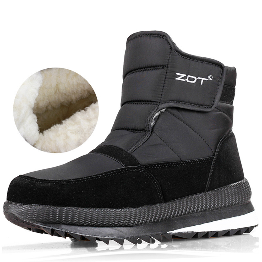 Castillotigo™ Botas cálidas de terciopelo y caña alta para hombre