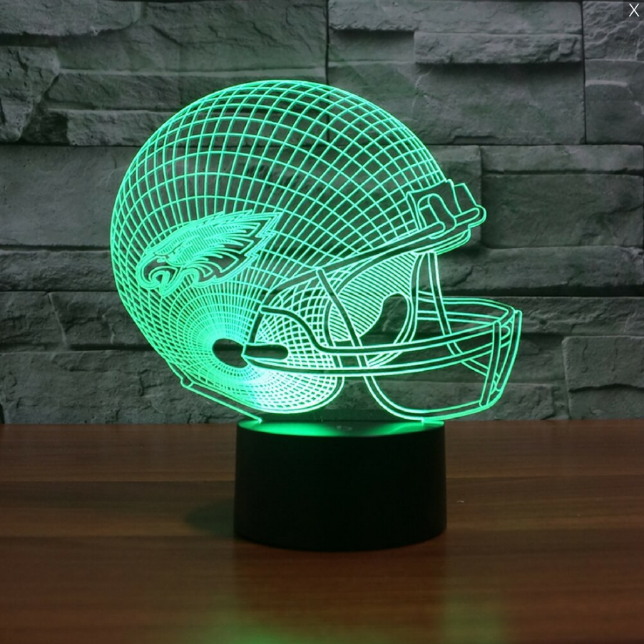 PHILADELPHIA EAGLES 3D LED LIGHT LAMP
