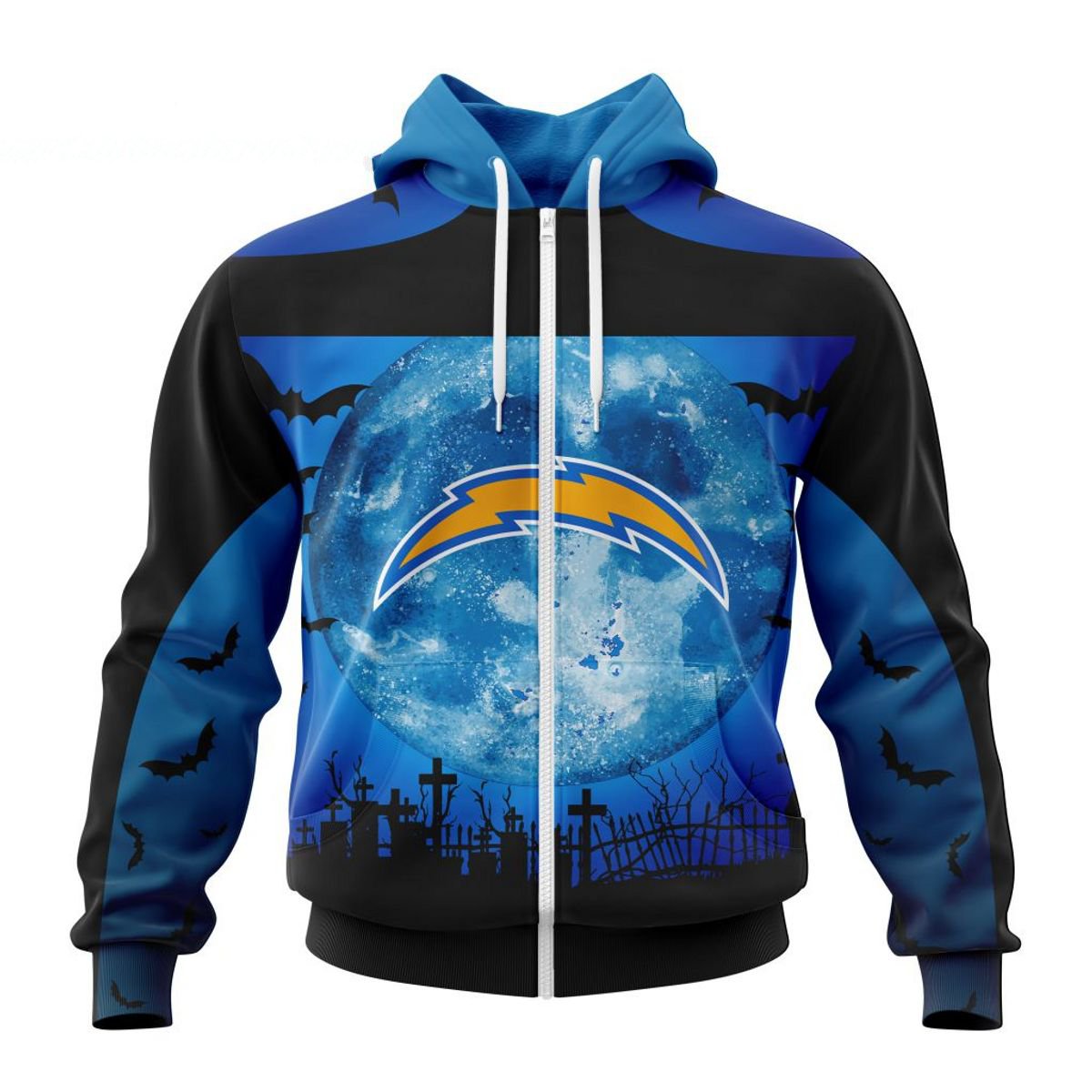 LOS ANGELES CHARGERS 3D HOODIE CONCEPTS KITS