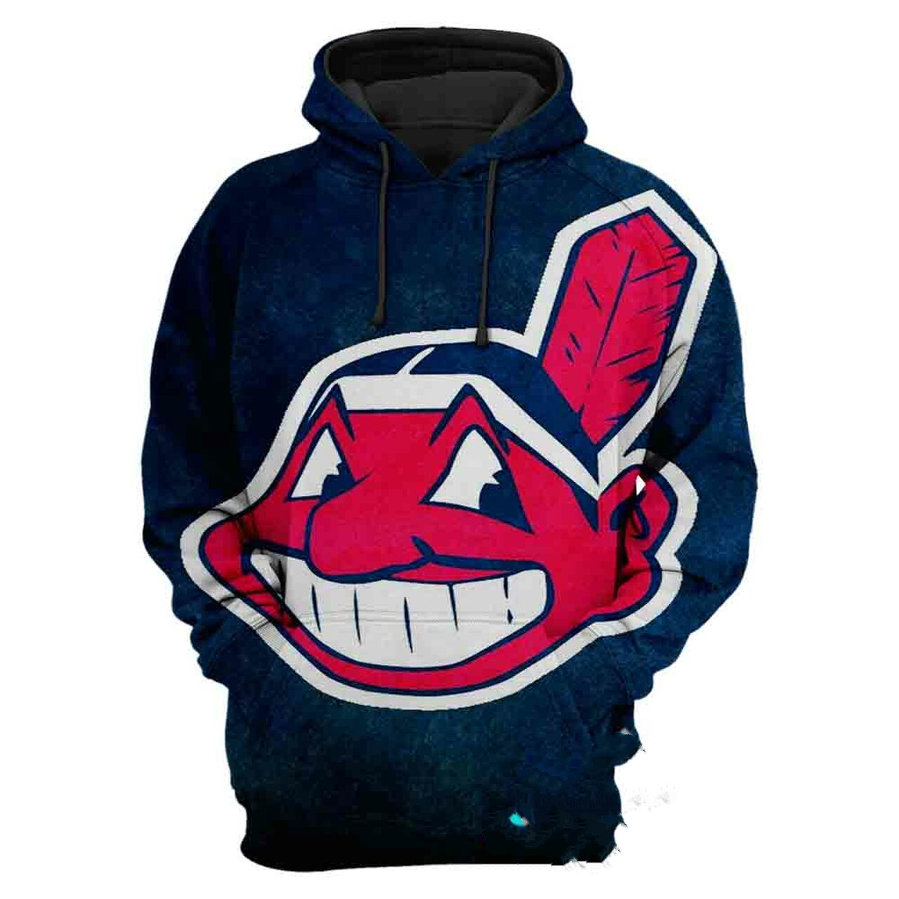 CLEVELAND INDIANS 3D CASUAL HOODIE 102