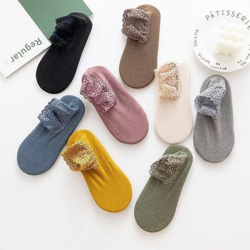 🎄Christmas Promotion 70% OFF🎉 New Fashion Lace Warmer Socks - Gloniawor