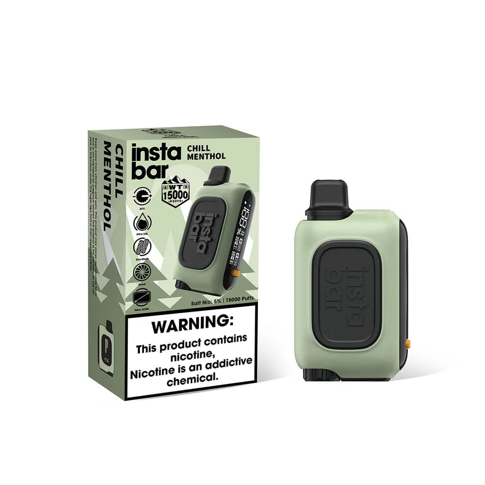 INSTABAR WT 15000 PUFFS - 10 Flavors (Over 90,000 positive reviews)