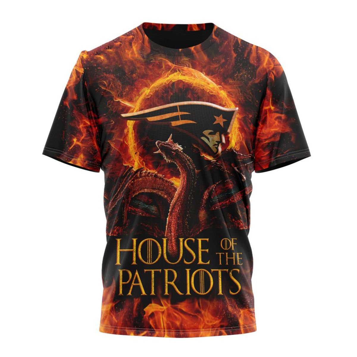 NEW ENGLAND PATRIOTS GAME OF THRONES – HOUSE OF THE PATRIOTS 3D HOODIE