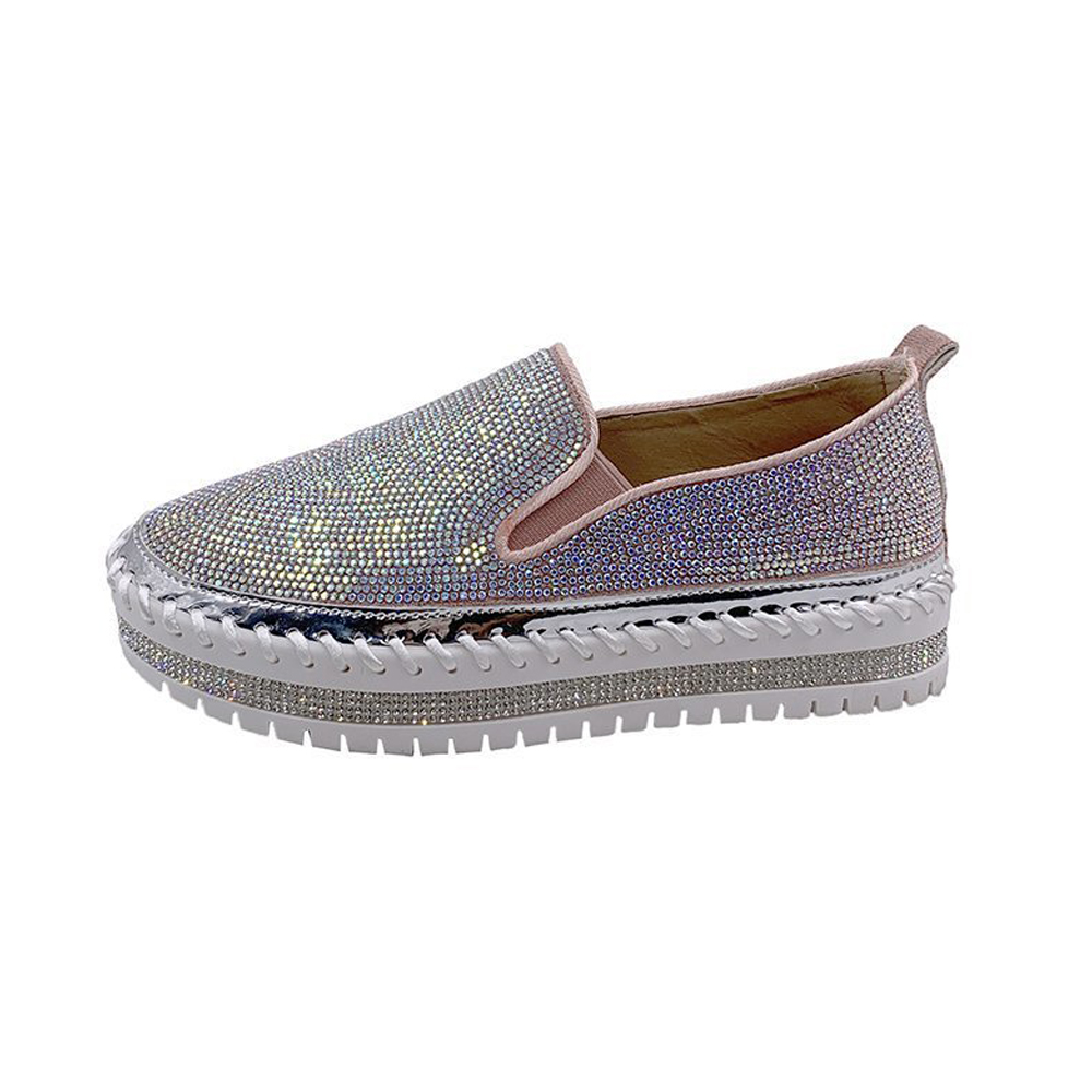 Castillotigo™ Zapatos casuales de diamantes de imitación