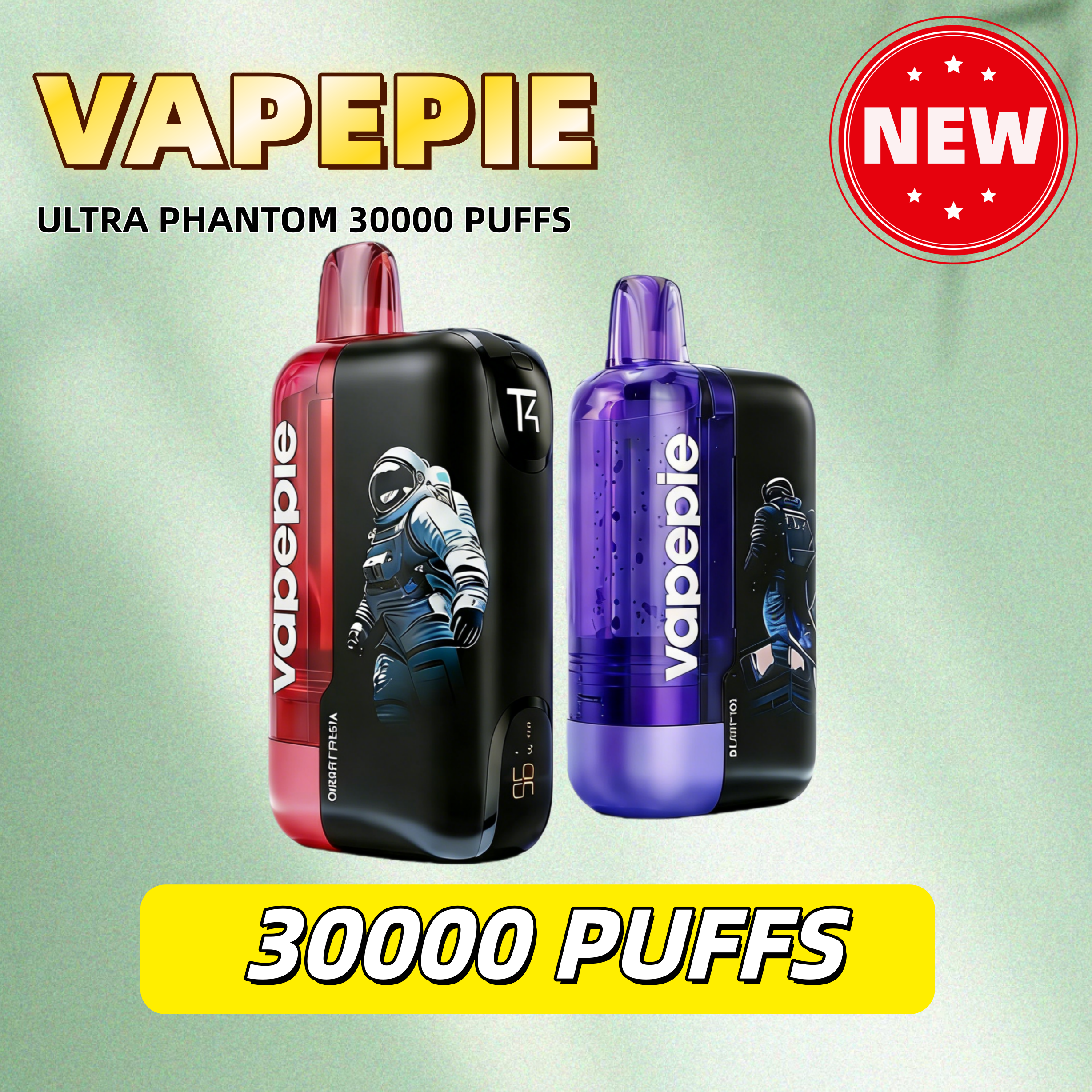 【DE】Vapepie Ultra Phantom 30000 Puffs Einweg-Vape | EU-Lager – Schnelle Lieferung