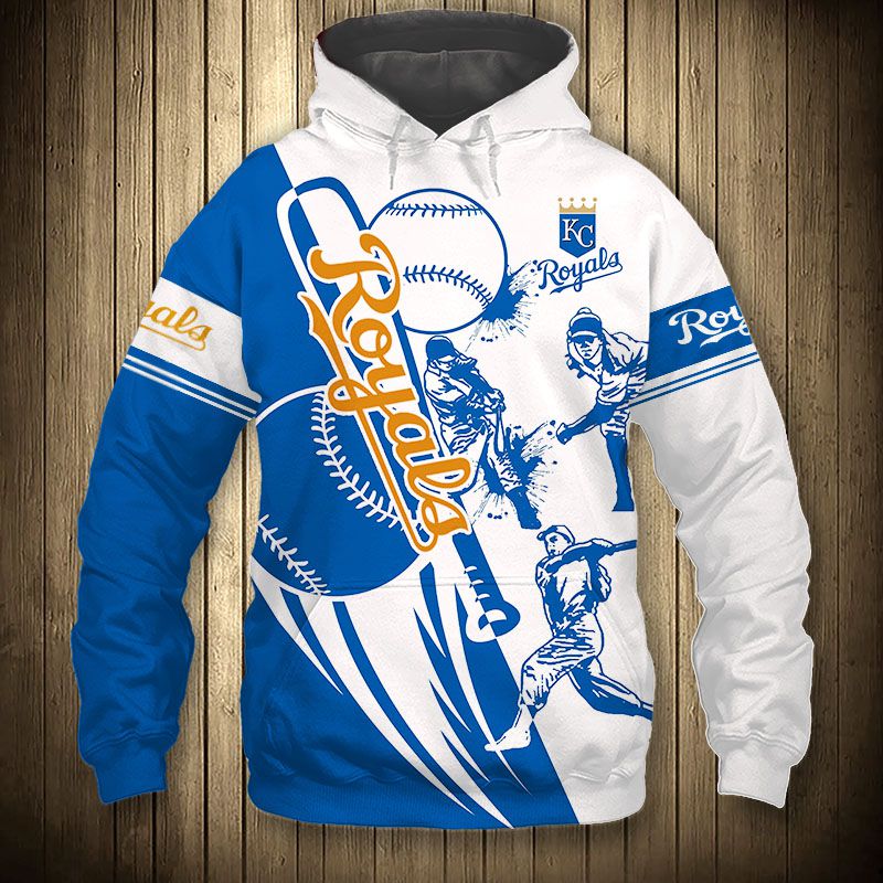 KANSAS CITY ROYALS 3D HOODIES KCR005