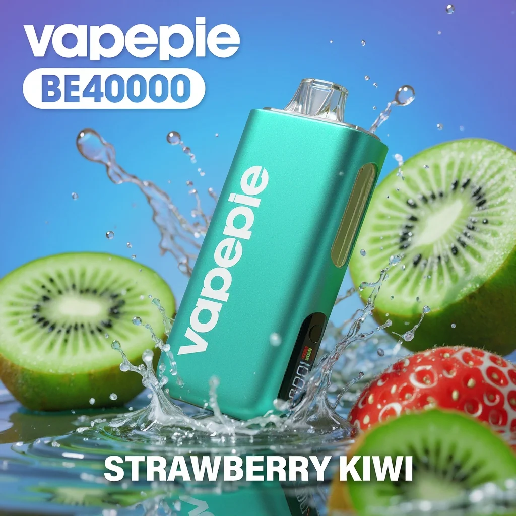 Sabor a fresa y kiwi y VAPEPIE Max 40.000