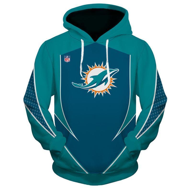 DOLPHINS 3D HOODIE DB