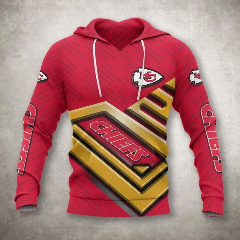 KANSAS CITY CHIEFS 3D HOODIE DK4387