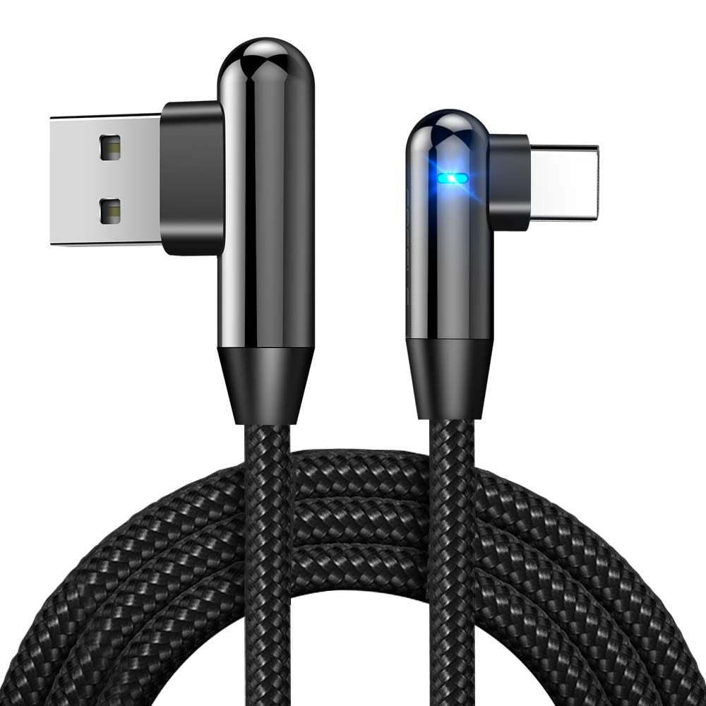 Right Angle USB Type C Cable 4ft 90 Degree
