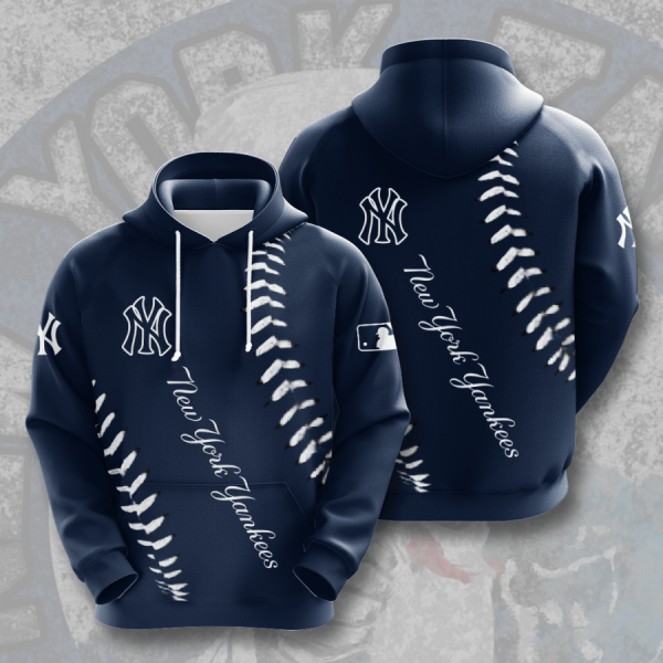 NEW YORK YANKEES 3D HOODIES ABC001