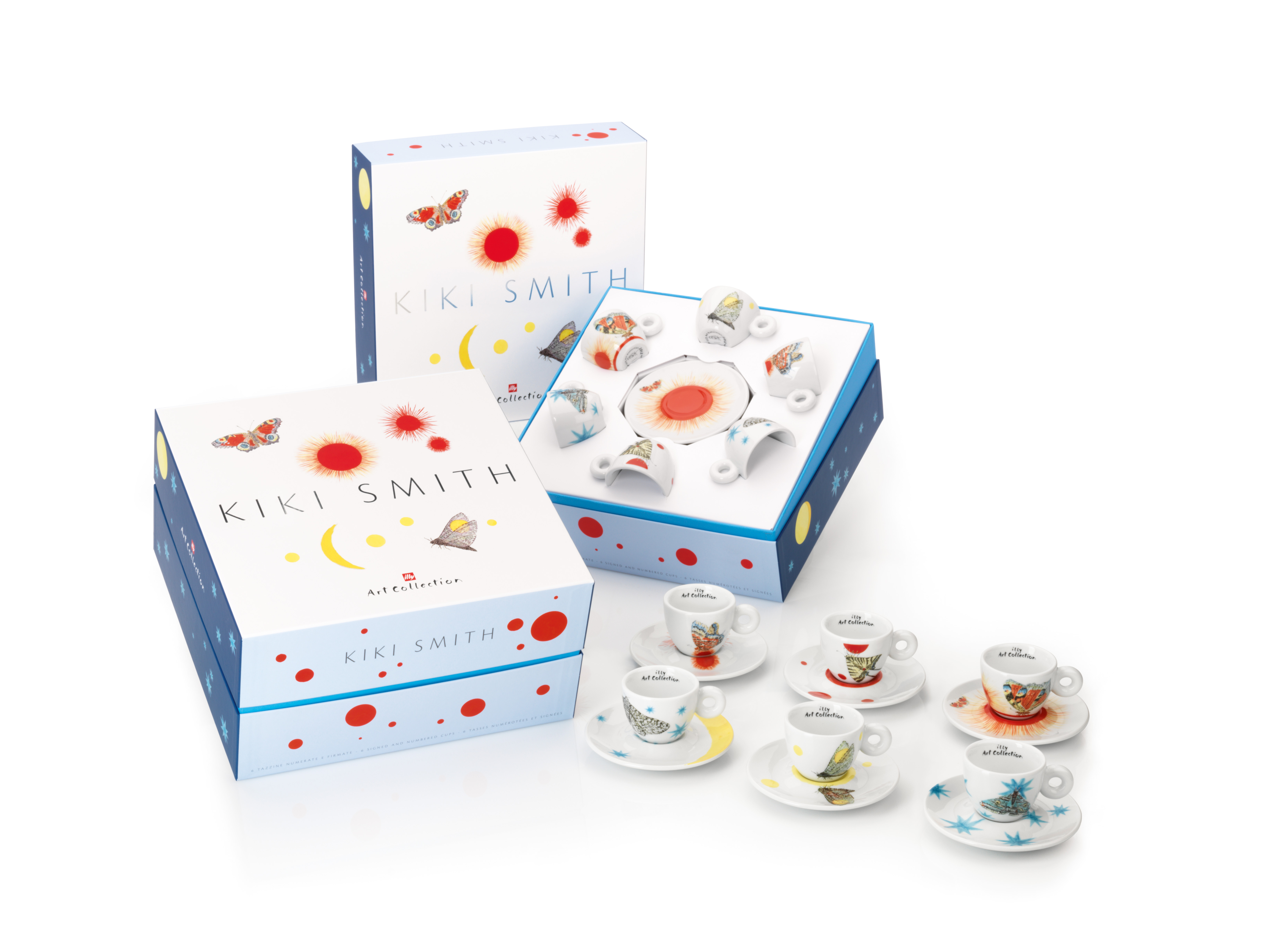 illy Art Collection Kiki Smith - Set of 6 Cappuccino Cups