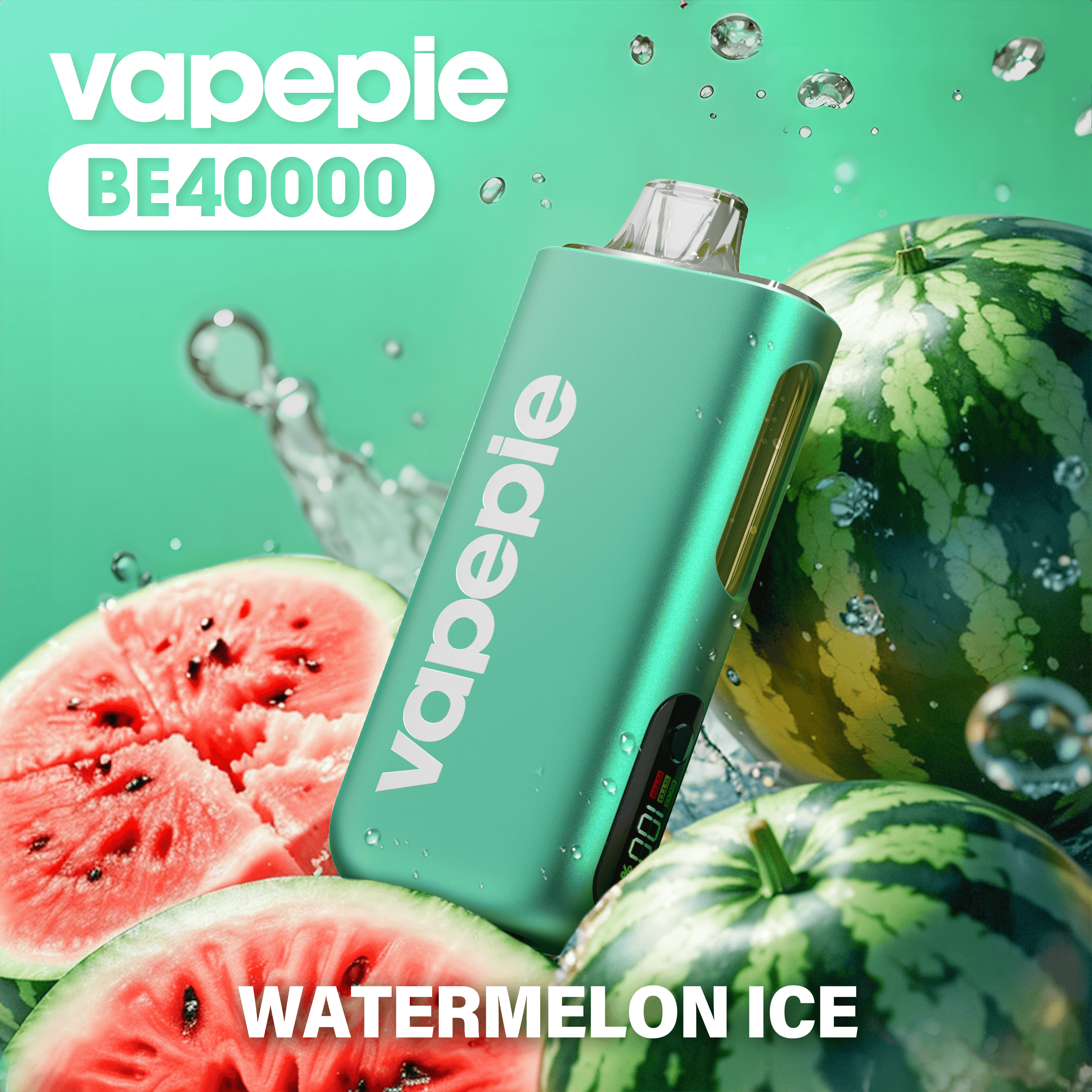 WATERMELONLEMON ICE & VAPEPIE Max 40000 PUFFS