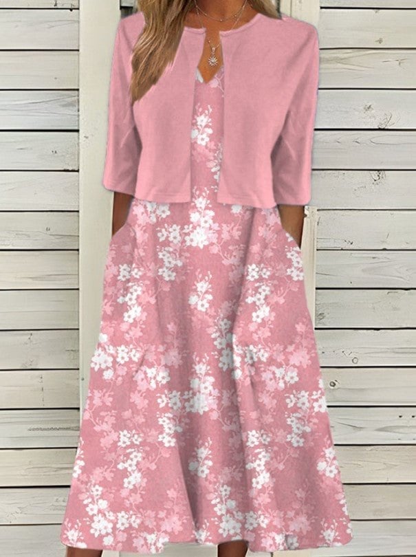 Alou | Charm Floral Dress Set