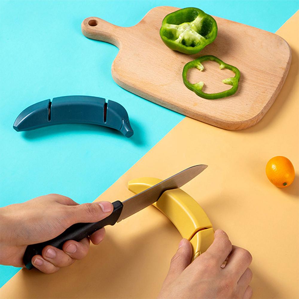 Higomore™ Creative Banana Shaped Knife Sharpener