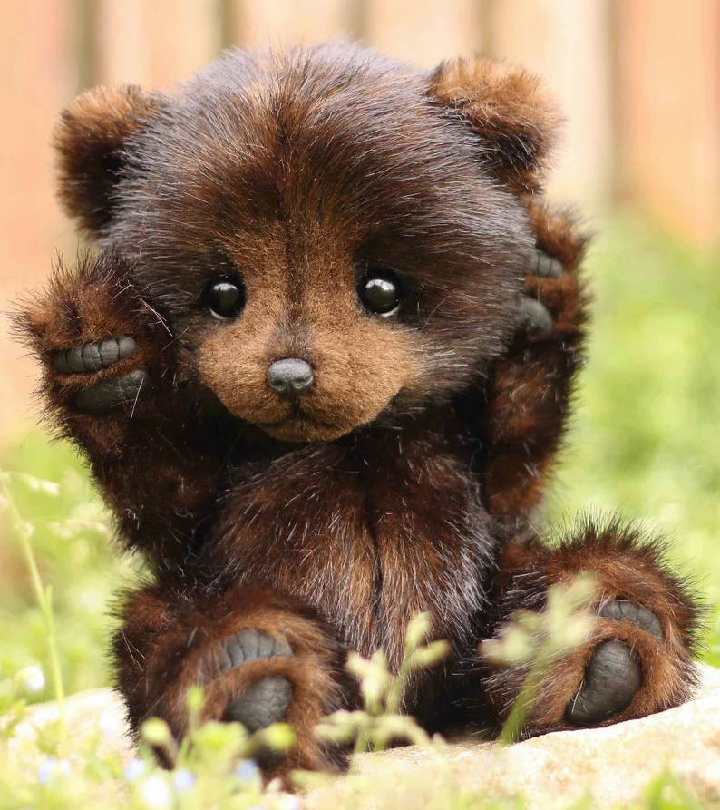 (HOT SALE)🔥Purely Handmade Plush Baby Bears