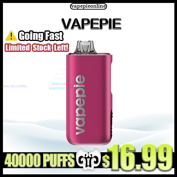 🥇VAPEPIE Max 40000 PUFFS - 💥The World’s First Ultra-Thin, High-Capacity Vape💥