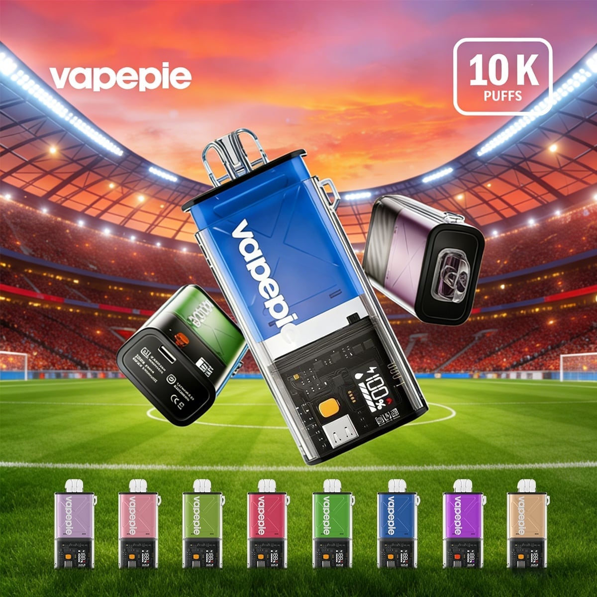 【Nederland】Vapepie FlexSwitch 10000 Puff Vape