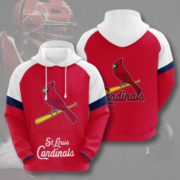 ST. LOUIS CARDINALS 3D HOODIES SLC021