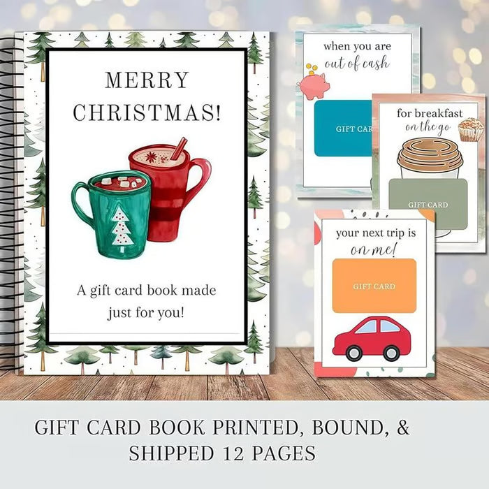 🔥LAST DAY 49% OFF - DIY Spiral Bound Christmas Gift Card Album Book