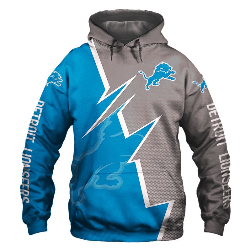 DETROIT LIONS 3D HOODIE  DDLL009