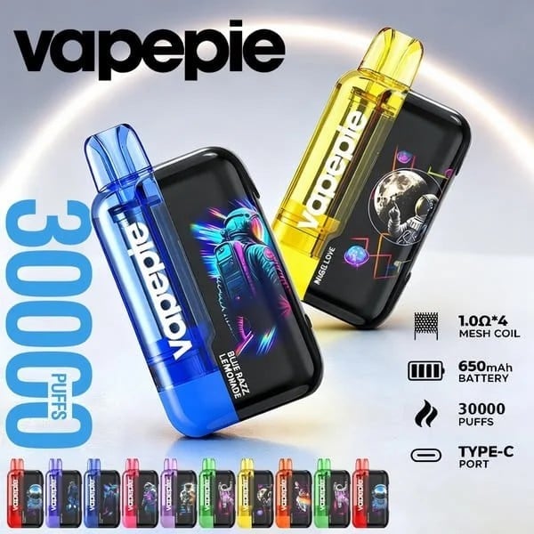 VAPEPIE x TK Ultra Phantom 30000 Puffs - A Modern and Futuristic Vape Design!