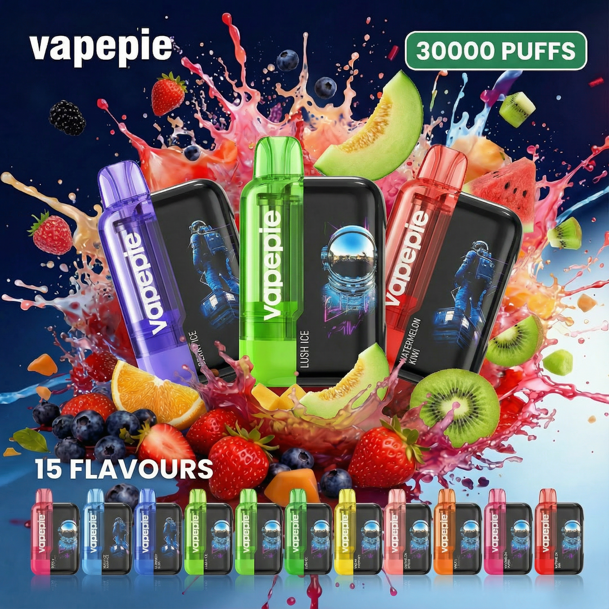 VAPEPIE Ultra Phantom 30000 PUFFS🌌 - CHOOSE YOURS! RANDOM FLAVOR! CHEAPER!