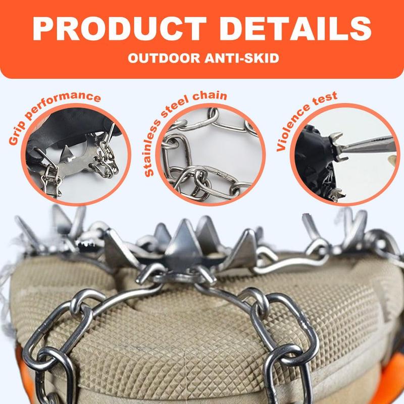 🔥LAST DAY 49% OFF - Anti-Slip Ice Grips for Shoes & Boots