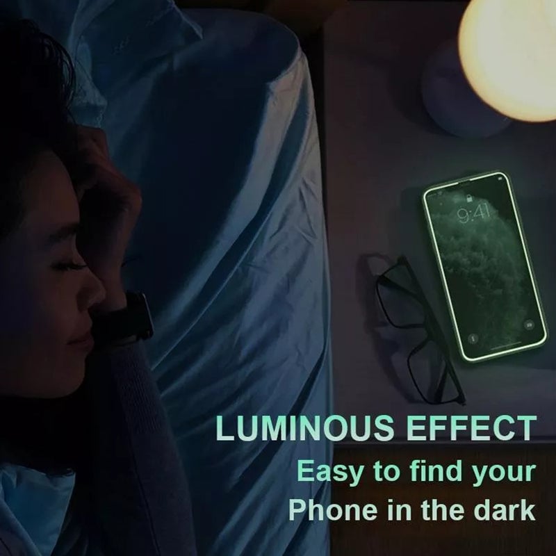 Luminous Glowing Tempered Glass Screen Protector for iPhone