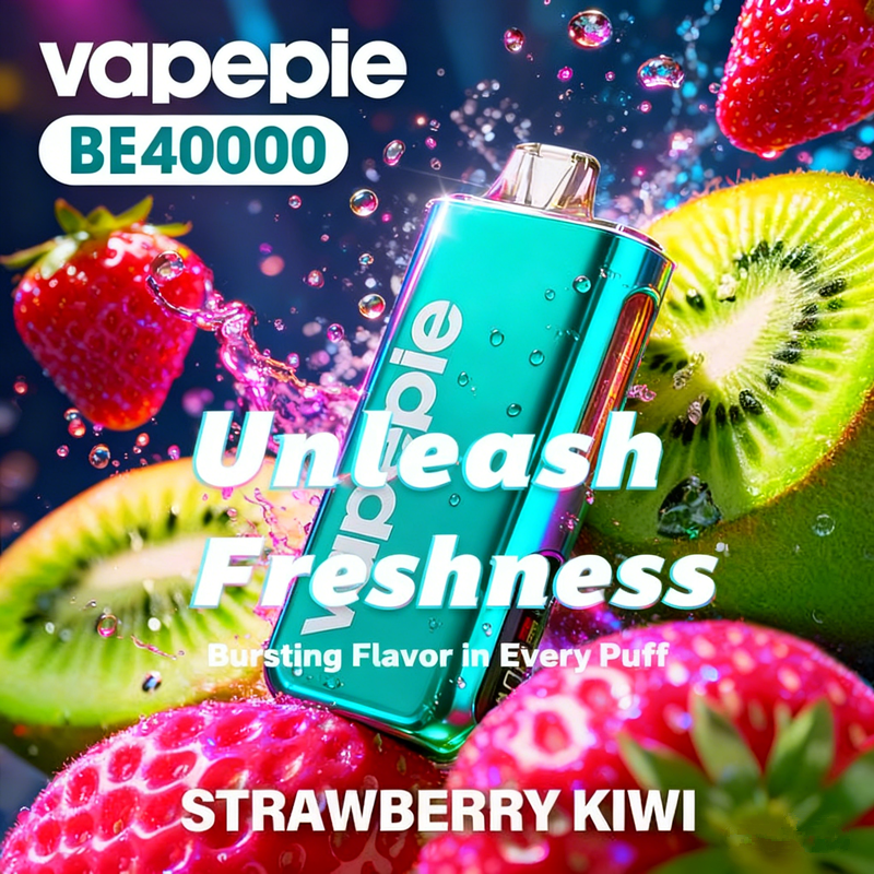 STRAWBERRY KIWI - VAPEPIE MAX 40000 PUFF