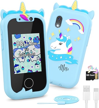 Unicornio de juguete educativo para teléfonos inteligentes para niños