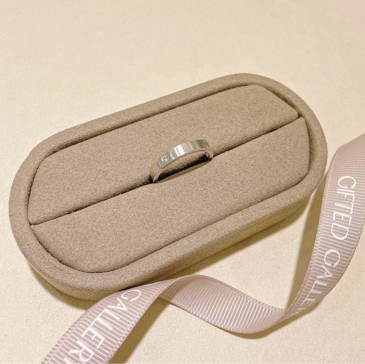 FIANCÉE-Engrave Couple Ring