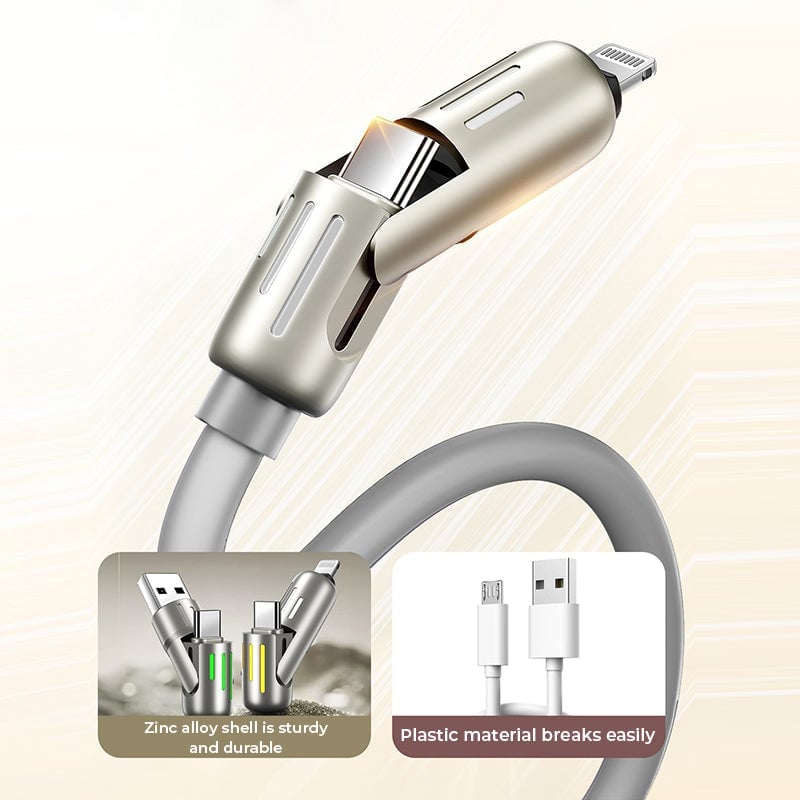 New 240W 4-in-1 USB C Cable