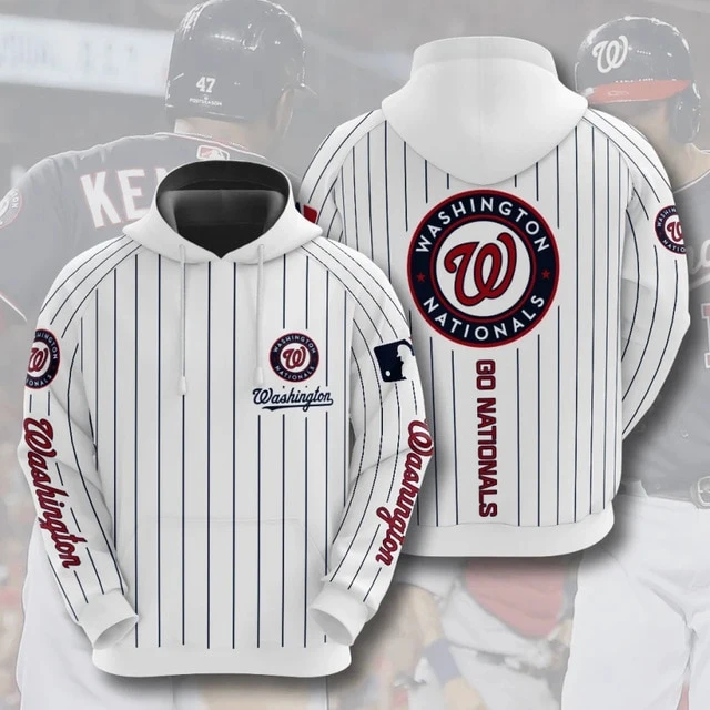 WASHINGTON NATIONALS 3D HOODIES WN002