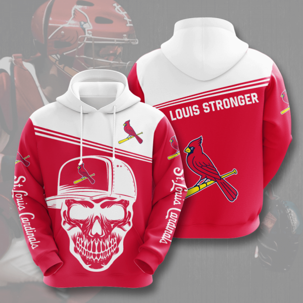 ST. LOUIS CARDINALS 3D HOODIES SLC012