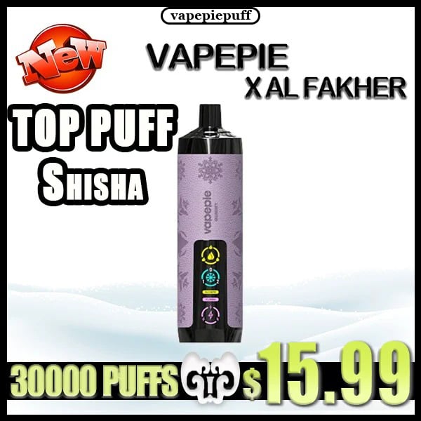 🎉 Back in Stock + Discount!🔥  VAPEPIE AirPush 30000 PUFFS- The first ultra-high puff shisha