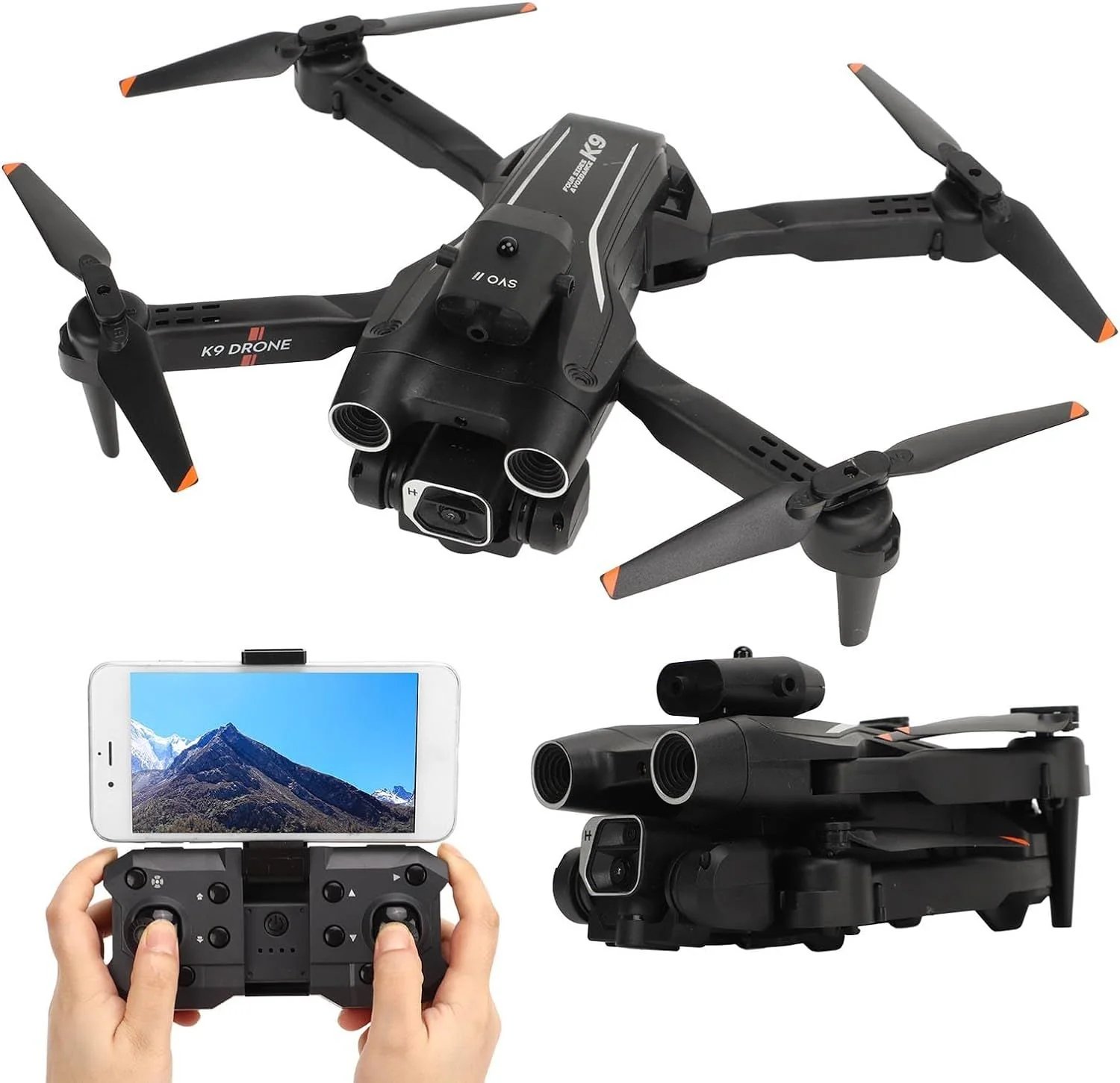 NUEVO DRON PRO CON DOBLE CAMARA4K