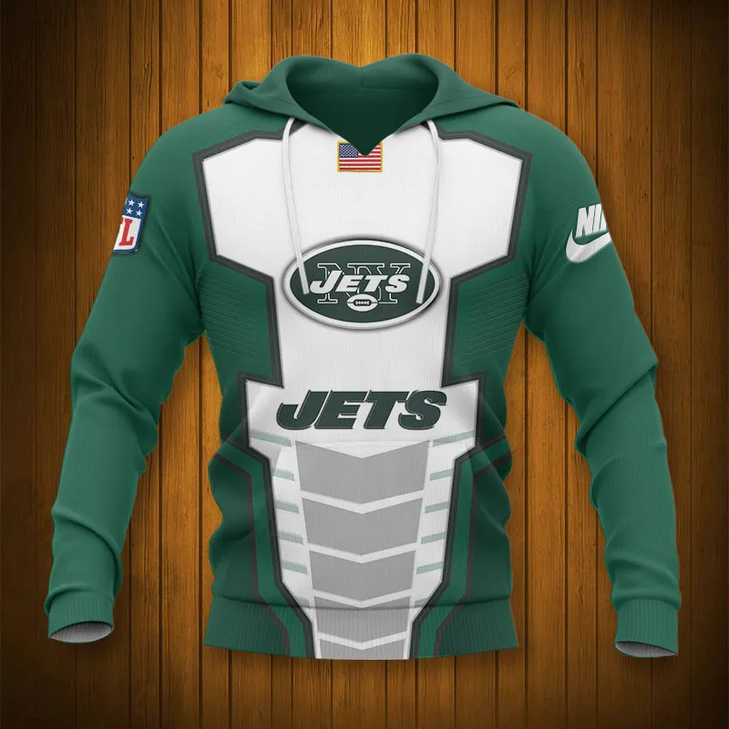 NEW YORK JETS 3D HOODIE TTB4323