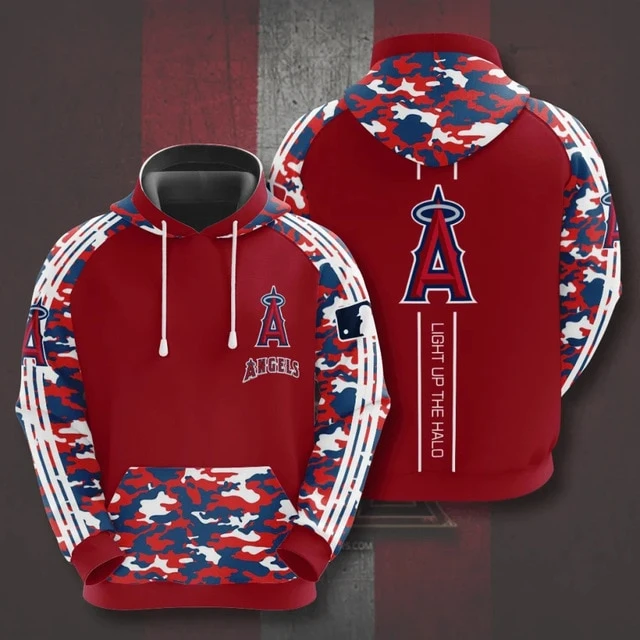 LOS ANGELES ANGELS 3D HOODIES LAA004