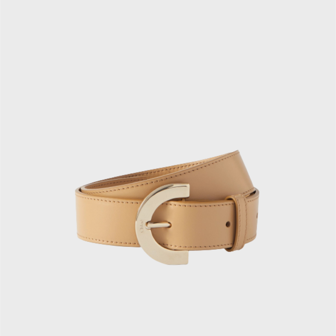 Women's dress belt - brown