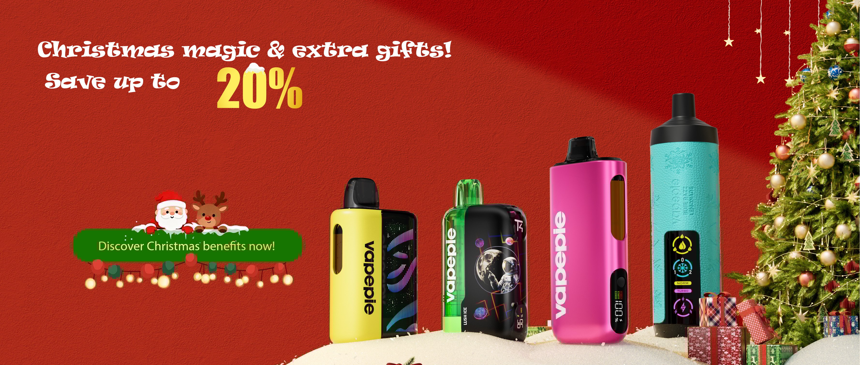 VAPESPIE Christmas Deals Exclusive Vape Coupons