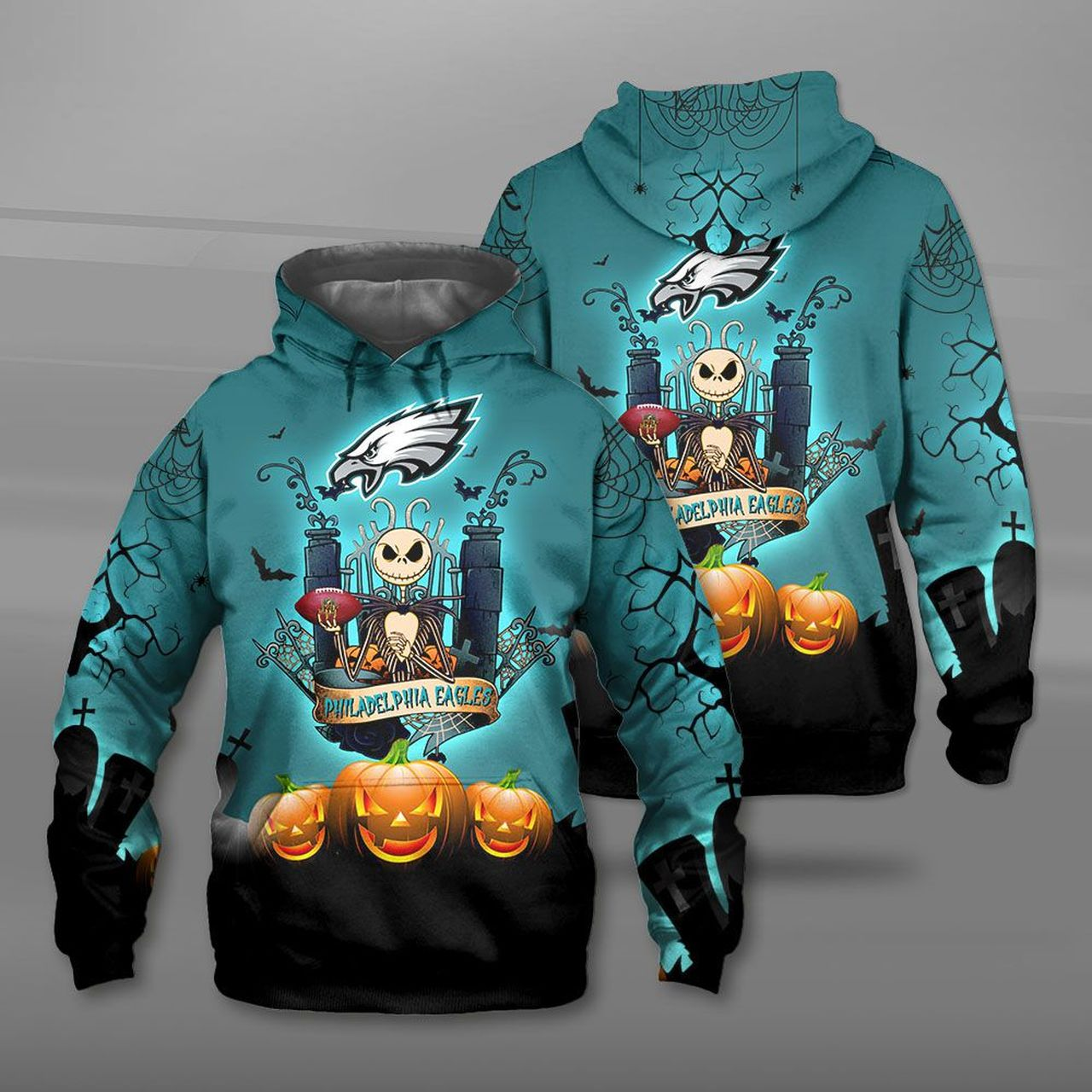 PHILADELPHIA EAGLES 3D HOODIE PPEE020