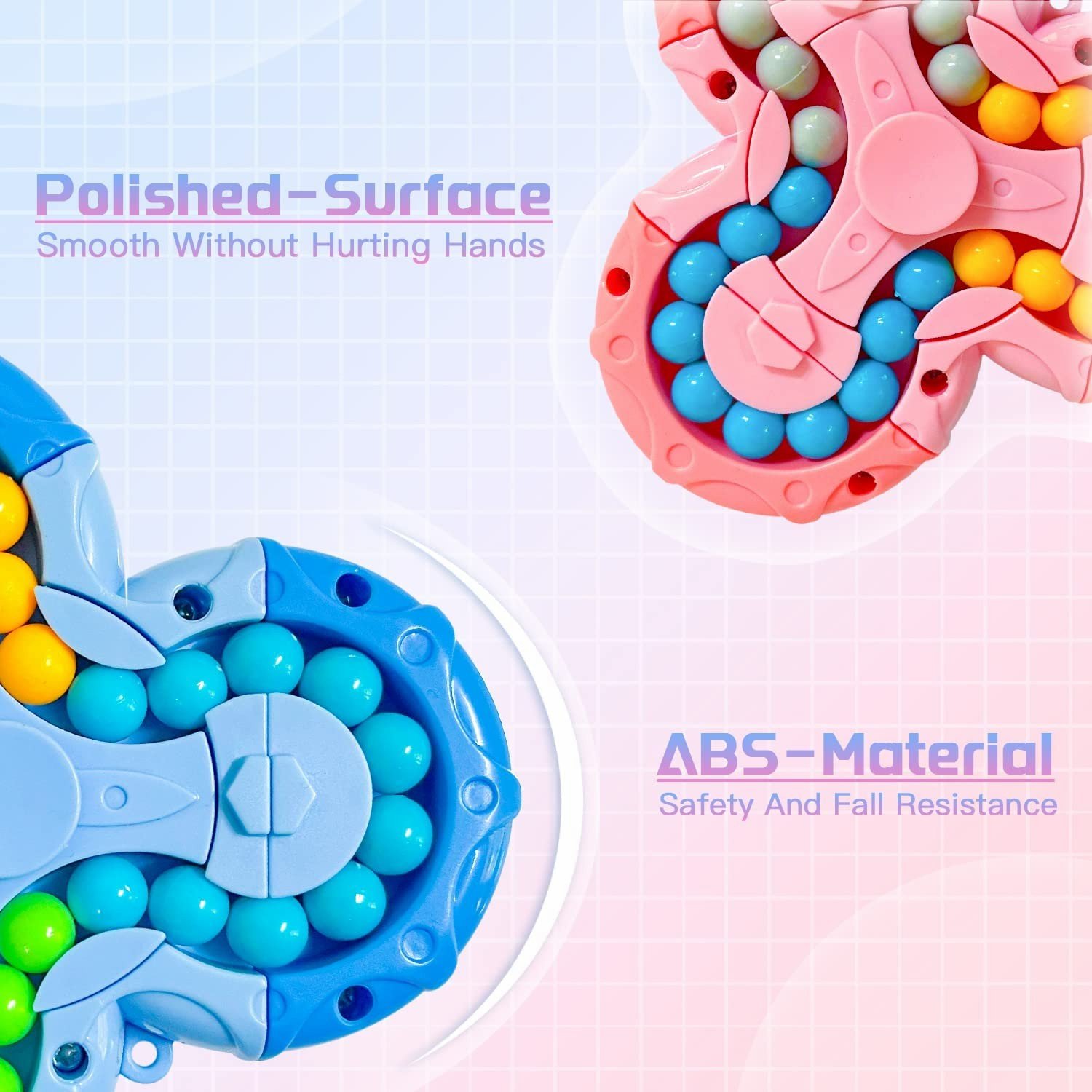 Six-sided rotating fingertip Rubik's Cube